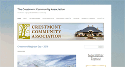 Desktop Screenshot of crestmontcommunity.org
