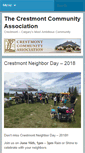 Mobile Screenshot of crestmontcommunity.org